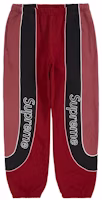 Supreme Track Paneled Sweatpant Cardinal