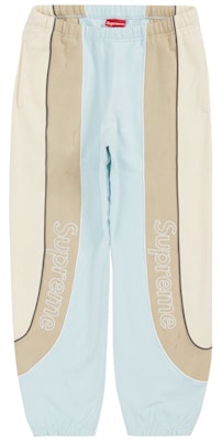 Supreme Track Paneled Sweatpant Pale Blue Buy Supreme Track Paneled Sweatpant Pale Blue