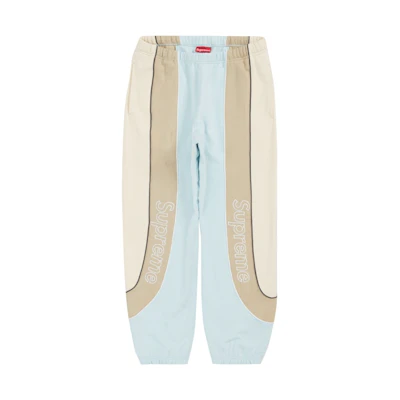 Supreme Track Paneled Sweatpant Pale Blue