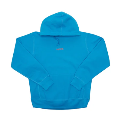 Supreme Trademark Hooded Sweatshirt Bright Royal