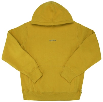 Supreme 商标连帽运动衫 芥末色 Buy Supreme 商标连帽运动衫 芥末色