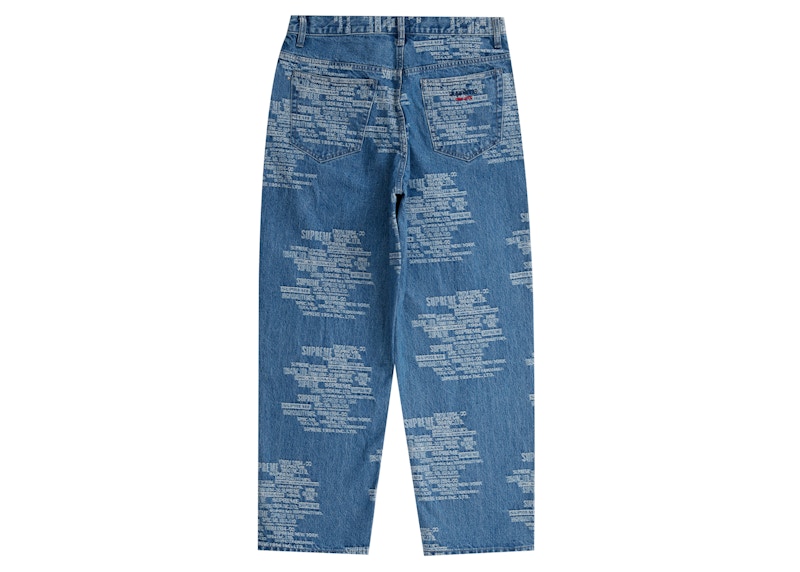 Supreme】Baggy Jean 30 Washed Indigo パンツ Supreme Baggy Jeans