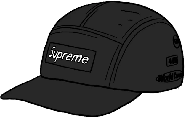 Supreme 黑色越野露营帽 Buy Supreme 黑色越野露营帽