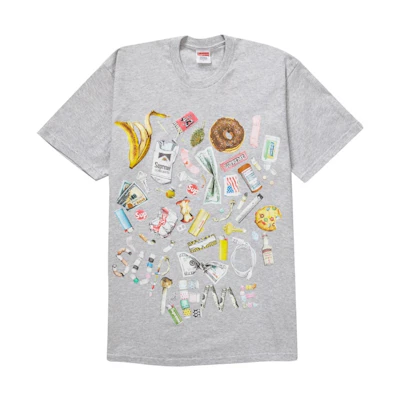 Supreme Trash Tee (SS23) Ash Grey