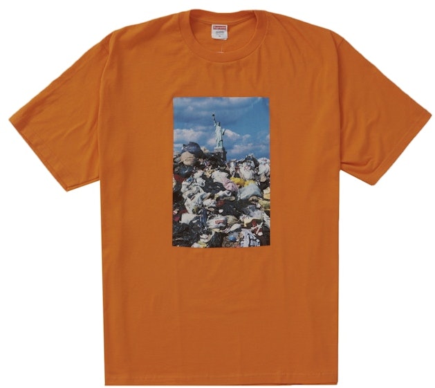 supreme-trash-tee-orange