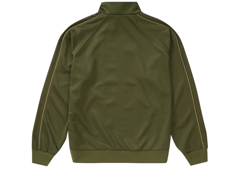 Order Supreme 橄欖色運動風針織夾克