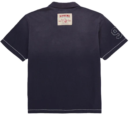 Supreme x True Religion 海军蓝贴花 POLO 衫 Order Supreme x True Religion 海军蓝贴花 POLO 衫
