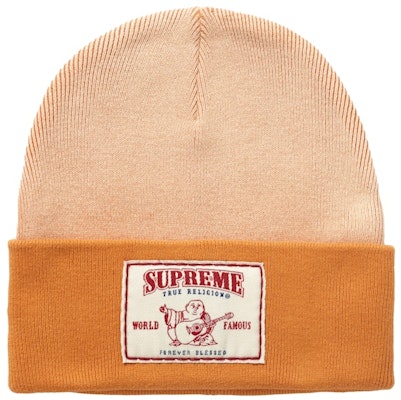 Supreme/True Religion 秋冬21款桔色针织帽 Buy Supreme/True Religion 秋冬21款桔色针织帽
