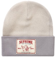 Supreme/True Religion Beanie Light Grey (FW21) Supreme/True Religion Beanie Light Grey (FW21)