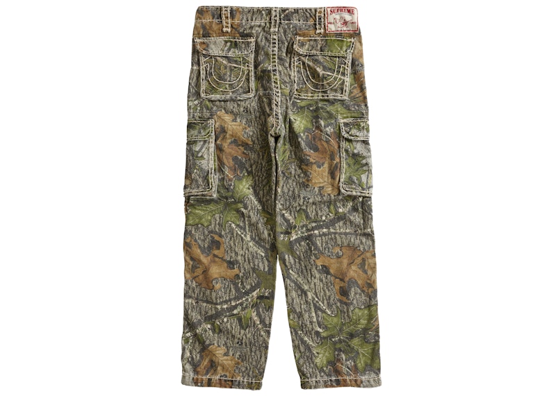 Order Supreme x True Religion 牛仔工装裤苔藓迷彩（FW21）