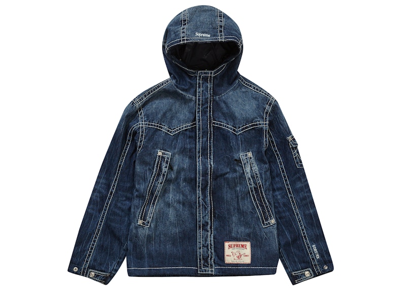 Supreme True Religion Gore-Tex Shell Jacket Denim