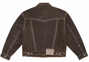 Lookbook Supreme True Religion 棕色真皮工装夹克