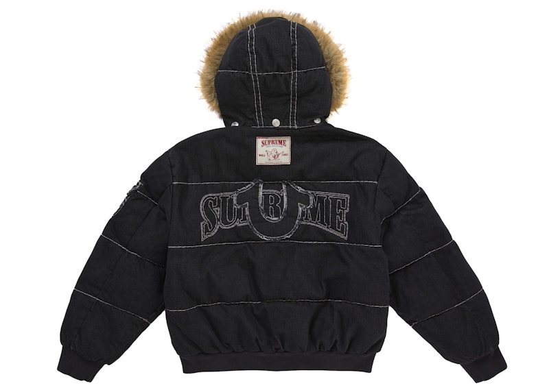 Lookbook Supreme True Religion Puffer Jacket Black