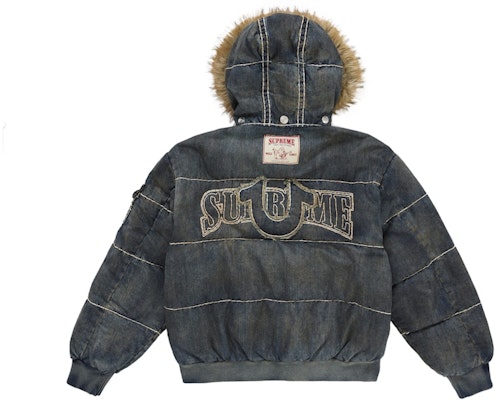 Chaqueta Acolchada Supreme True Religion Azul Marino. Lookbook Chaqueta Acolchada Supreme True Religion Azul Marino.