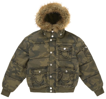 Chaqueta Acolchada Supreme True Religion Verde Oliva Buy Chaqueta Acolchada Supreme True Religion Verde Oliva