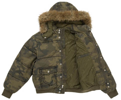 Chaqueta Acolchada Supreme True Religion Verde Oliva Order Chaqueta Acolchada Supreme True Religion Verde Oliva