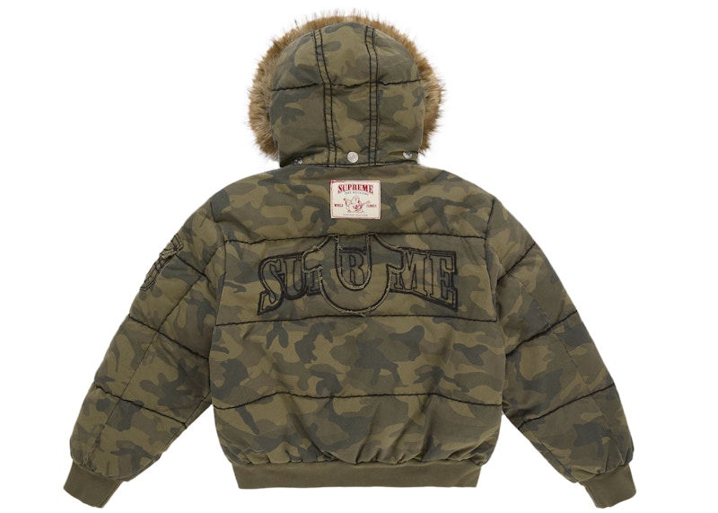 Lookbook Chaqueta Acolchada Supreme True Religion Verde Oliva