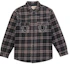 Buy シュプリーム トゥルーレリジョン キルティング ラインド チェックシャツ ブラウン