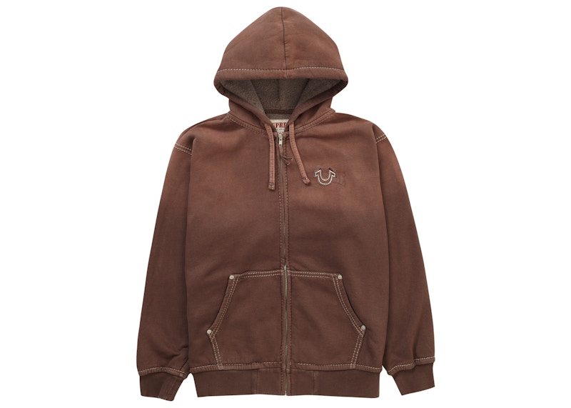 Supreme True Religion Zip Up Hooded