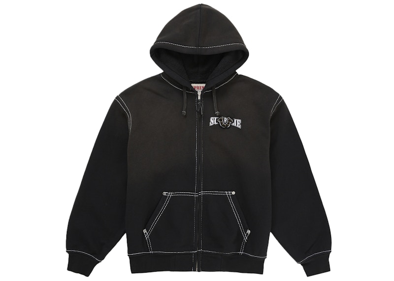 Supreme True Religion Zip Up Hooded Sweatshirt (FW25) Black