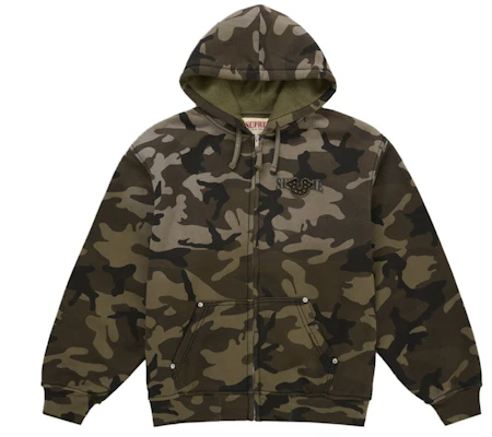 Supreme True Religion Zip Up Hooded Sweatshirt (FW25) Woodland Camo Buy Supreme True Religion Zip Up Hooded Sweatshirt (FW25) Woodland Camo