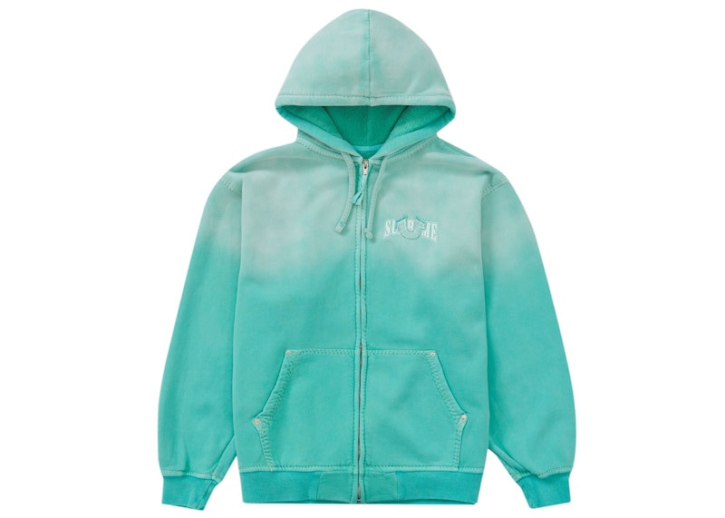 Buy Supreme True Religion Zip Up Hooded Sweatshirt (FW22) Aqua