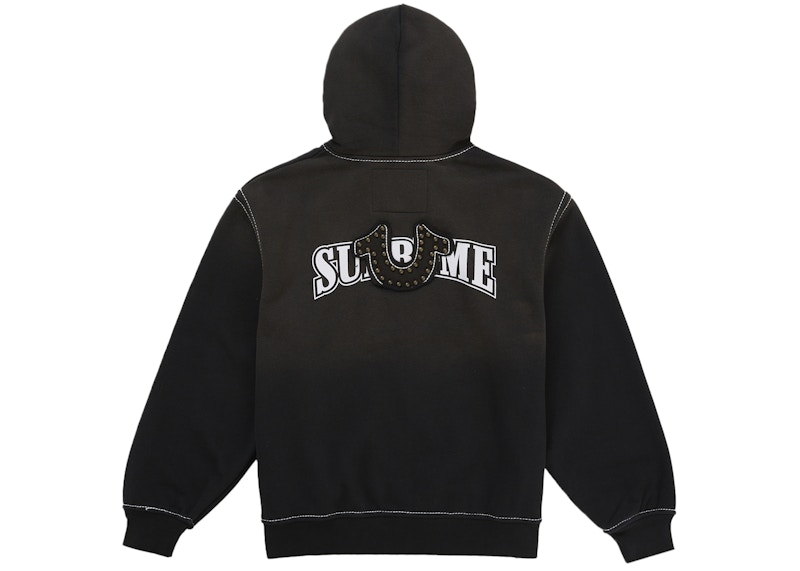 Supreme True Religion Zip Up Hooded Sweatshirt (FW25) Black 圖 2