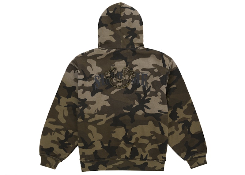 Supreme True Religion Zip Up Hooded Sweatshirt (FW25) Woodland Camo 圖 2