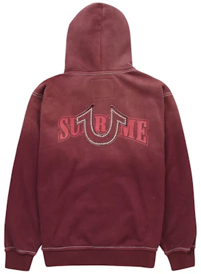 Supreme True Religion Zip Up Hooded Sweatshirt (FW22) Eggplant Order Supreme True Religion Zip Up Hooded Sweatshirt (FW22) Eggplant