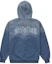 Order Supreme True Religion Zip Up Hooded Sweatshirt (FW22) Indigo