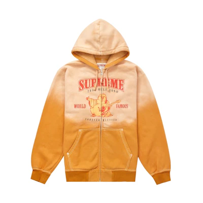 Supreme/True Religion Zip Up Hooded Sweatshirt Dusty Orange (FW21)