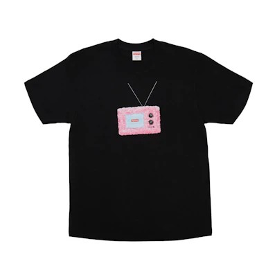 Supreme TV Tee Black