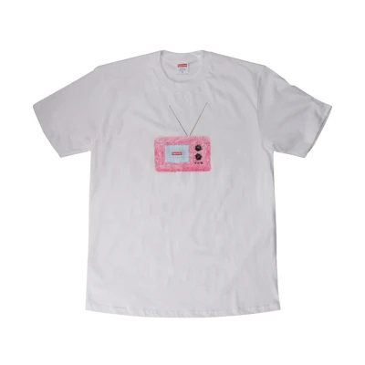 Supreme TV Tee White