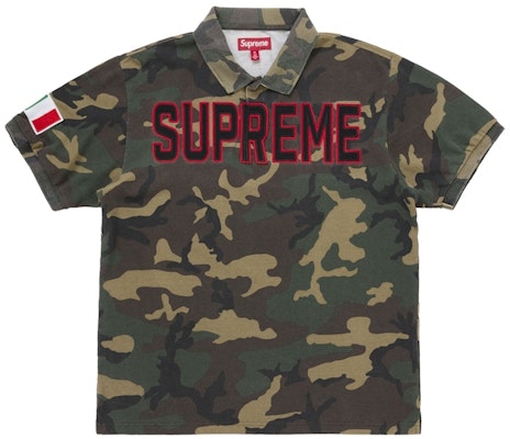 Supreme Twill Aplikasi Polo Camo Woodland Buy Supreme Twill Aplikasi Polo Camo Woodland