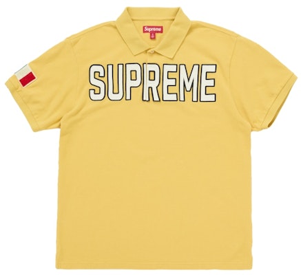 슈프림 트윌 아플리케 폴로 옐로우 Buy 슈프림 트윌 아플리케 폴로 옐로우