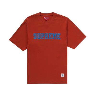 Supreme Twill Applique S/S Top Orange