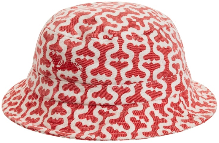 supreme-twill-crusher-red-monogram