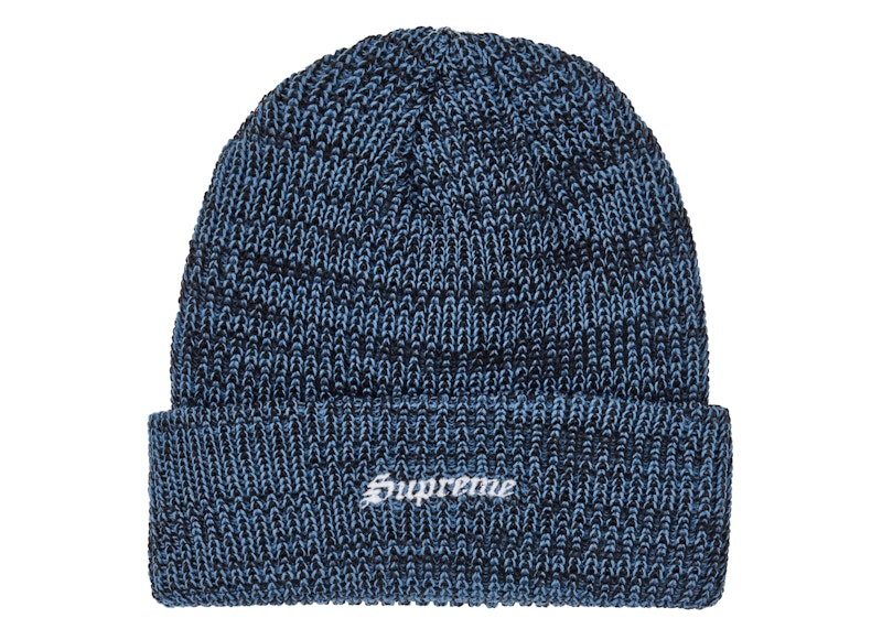 Buy Supreme 扭曲松针织蓝色毛线帽