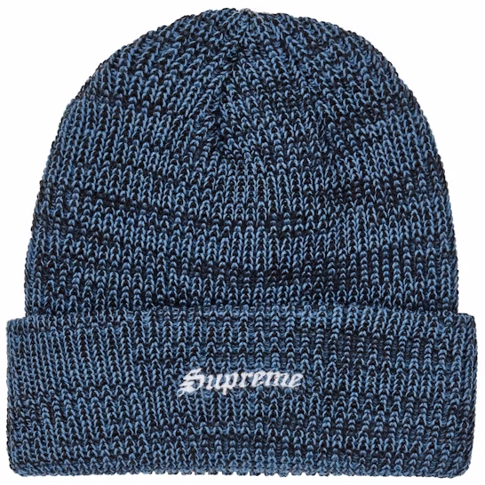 supreme-twisted-loose-gauge-beanie-blue