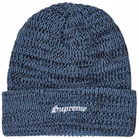 Supreme Twisted Loose Gauge Beanie Blue Supreme Twisted Loose Gauge Beanie Blue