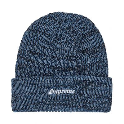 Supreme Twisted Loose Gauge Beanie Blue