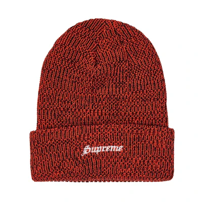 Supreme Twisted Loose Gauge Beanie Neon Orange