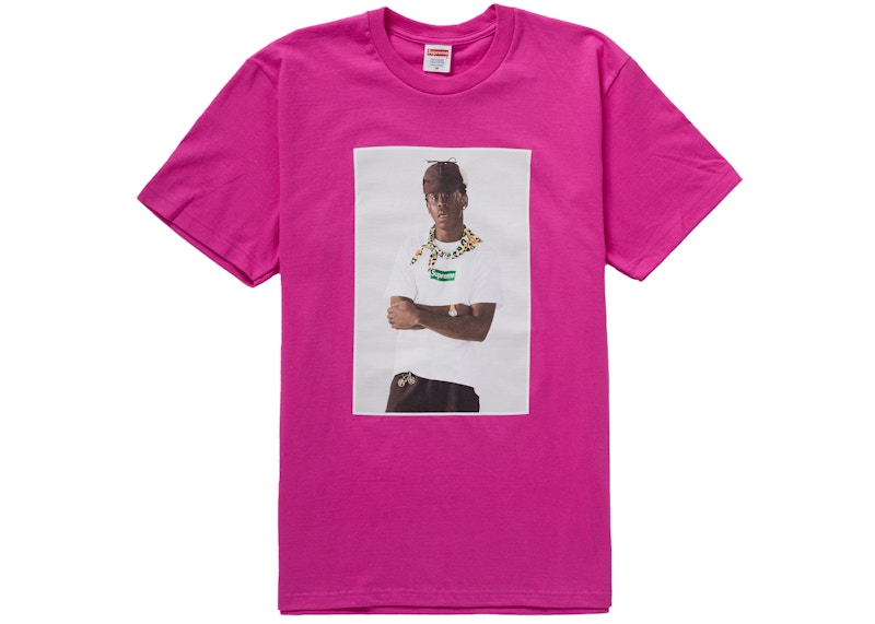 Supreme Tyler The Creator Tee Magenta