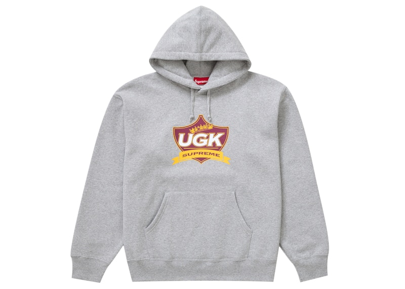 Supreme UGK Hooded Sweatshirt Heather Grey