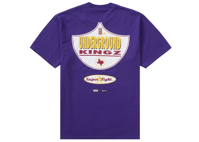 Supreme UGK Super Tight Tee Purple