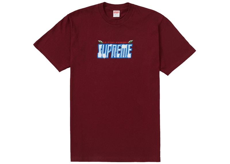 Supreme Ultra Fresh Tee Burgundy