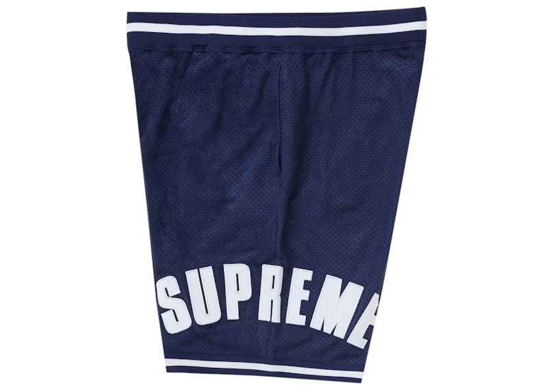 Order Supreme Pantalones Cortos Navy de Malla Ultrasuede