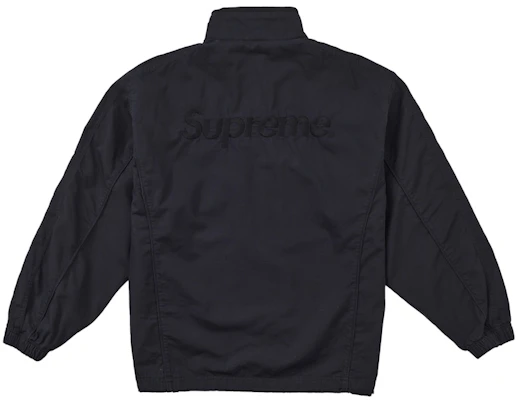 Supreme Umbro 棉质防撕裂运动夹克 (SS26) 黑色 Lookbook Supreme Umbro 棉质防撕裂运动夹克 (SS26) 黑色