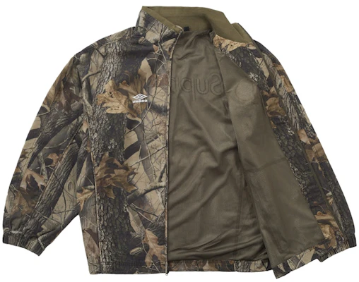 Supreme Umbro 棉质防撕裂运动夹克 (SS26) Realtree Hardwoods 迷彩 Order Supreme Umbro 棉质防撕裂运动夹克 (SS26) Realtree Hardwoods 迷彩