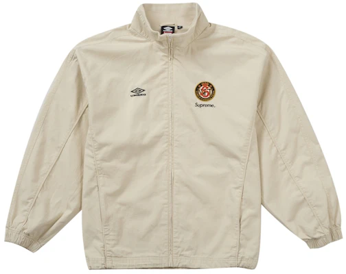 Supreme Umbro Cotton Ripstop Track Jacket (SS26) Stone Buy Supreme Umbro Cotton Ripstop Track Jacket (SS26) Stone
